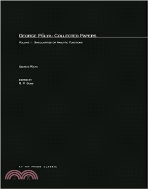 George Pólya: Collected Papers, Volume 1