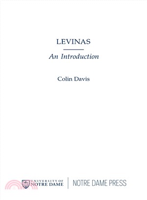 Levinas ─ An Introduction