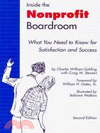 Inside the Nonprofit Boardroom ─ What You Need to Know for Satisfaction and Success