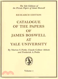 Catalogue of the Papers of James Boswell at Yale University ― Research Edition