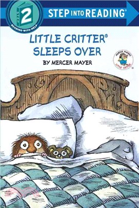 Little Critter sleeps over /