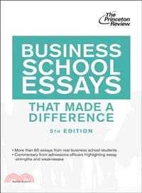 Business School Essays That Made a Difference
