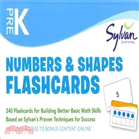 Sylvan Numbers & Shapes Flashcards PreK