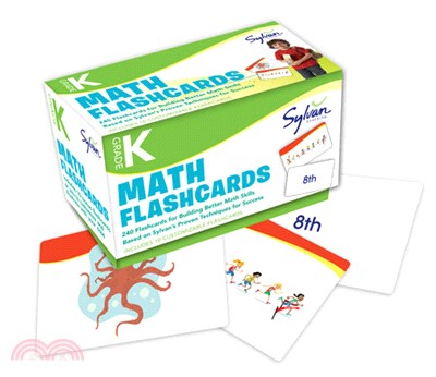 Sylvan Math Flashcards Kindergarten ─ Includes Access to Bonus Content Online