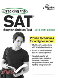 Cracking the Sat Spanish Subject Test, 2013-2014
