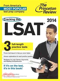 Cracking the Lsat With 3 Practice Tests, 2014