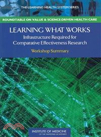 Learning What Works ― Infrastructure Required for Comparative Effectiveness Research, Workshop Summary