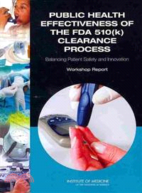 Public Health Effectiveness of the FDA 510 (K) Clearance Process