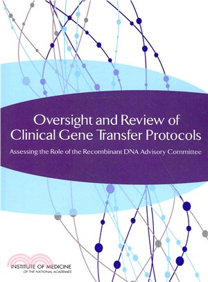 Oversight and Review of Clinical Gene Transfer Protocols ― Assessing the Role of the Recombinant DNA Advisory Committee