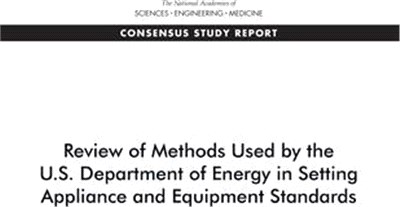Review of Methods Used by the U.S. Department of Energy in Setting Appliance and Equipment Standards