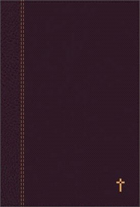 Nasb, the Grace and Truth Study Bible, Large Print, Leathersoft, Maroon, Red Letter, 1995 Text, Thumb Indexed, Comfort Print