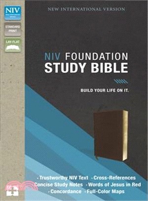 NIV Foundation Study Bible ─ New International Version, Earth Brown Matte, Foundation Study