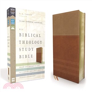 Holy Bible ― New International Version, Biblical Theology Study Bible, Tan/brown, Imitation Leather, Comfort Print; Follow God Redemptive Plan As It Unfolds Thro