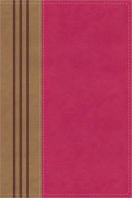 Holy Bible ― New International Version, Biblical Theology Study Bible, Pink/brown, Imitation Leather, Comfort Print; Follow God’s Redemptive Plan As It Unfolds Thr