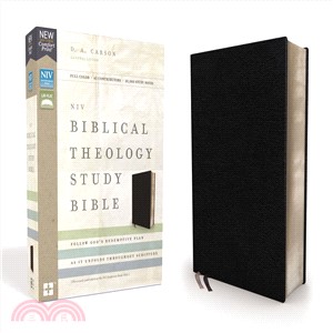 Holy Bible ― New International Version, Biblical Theology Study Bible, Black, Bonded Leather, Comfort Print; Follow God Redemptive Plan As It Unfolds Throughout