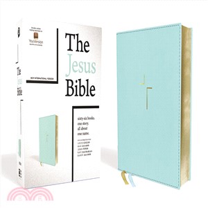 Holy Bible ― The Jesus Bible, New International Version, Blue, Leathersoft, Comfort Print