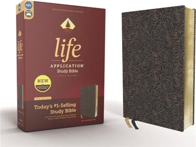 Holy Bible ― New International Version, Life Application Study Bible, Navy, Bonded Leather, Red Letter Edition