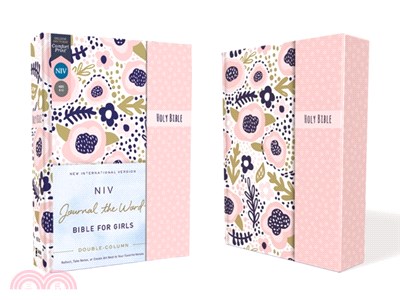 Niv, Journal the Word Bible for Girls, Double-Column, Hardcover, Pink, Magnetic Closure, Red Letter, Comfort Print: Reflect, Take Notes, or Create Art