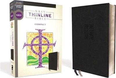 Nrsv, Thinline Bible, Compact, Leathersoft, Black, Comfort Print