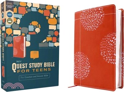 Niv, Quest Study Bible for Teens, Leathersoft, Coral, Comfort Print: The Question and Answer Bible