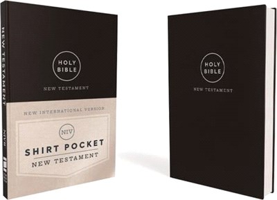 Niv, Shirt Pocket New Testament, Leathersoft, Black, Comfort Print