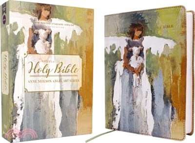 Nrsvue, Holy Bible, Anne Neilson Angel Art Series, Leathersoft, Multi-Color, Comfort Print