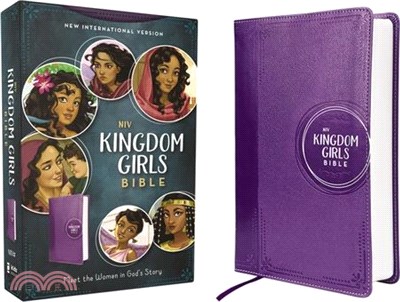 Niv, Kingdom Girls Bible, Full Color, Leathersoft, Purple, Comfort Print: Meet the Women in God's Story