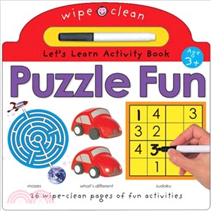 Wipe Clean Puzzle Fun