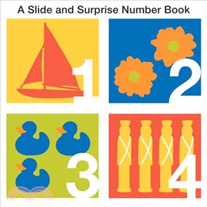 A slide and surprise numbers book /