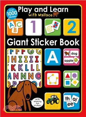 Play and Learn With Wallace ─ Giant Sticker Book
