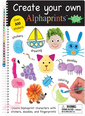 Alphaprints: ─ Create Your Own: a Sticker and Doodle Activity Book