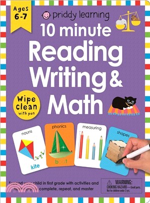 Wipe Clean Workbook ― 10 Minute Literacy and Math Enclosed Spiral Binding