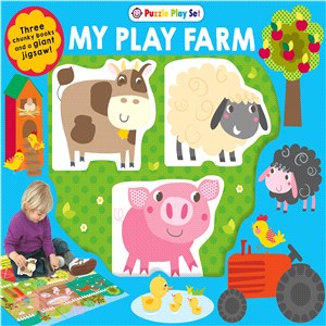 My Play Farm ─ Three Chunky Books and a Giant Jigsaw!