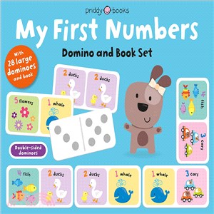 My first numbers domino and book set /