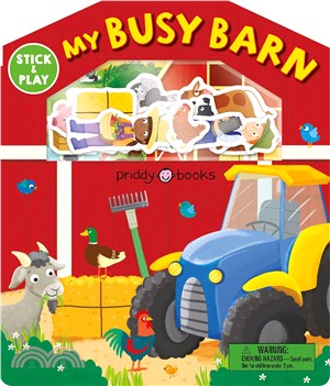 Stick and Play: My Busy Barn (with Reusable Play Stickers)