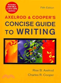 Axelrod & Cooper's Concise Guide to Writing