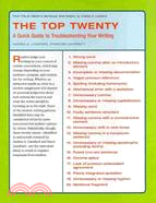 The Top Twenty: A Quick Guide to Troubleshooting Your Writing