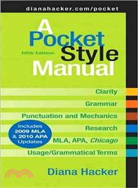 A Pocket Style Manual: Includes 2009 Mla & 2010 Apa Updates