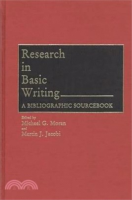 Research in Basic Writing ― A Bibliographic Sourcebook