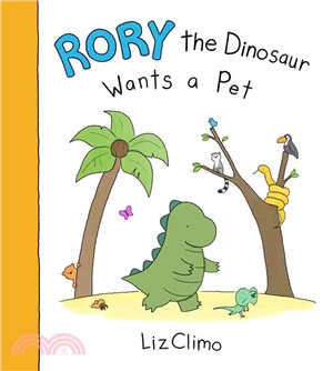 Rory the dinosaur wants a pet /