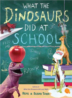 What the dinosaurs did at school /