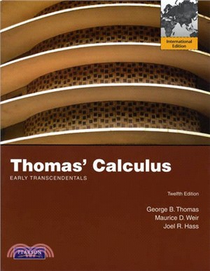 Thomas' Calculus Early Transcendentals 12/e /Thomas | 拾書所