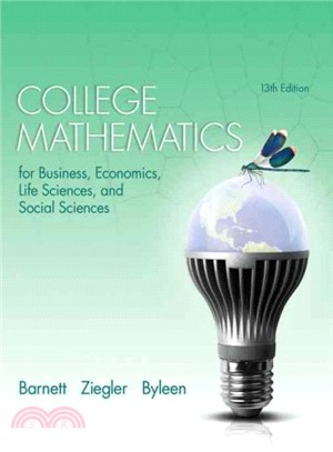 College Mathematics for Business, Economics, Life Sciences, and Social Sciences