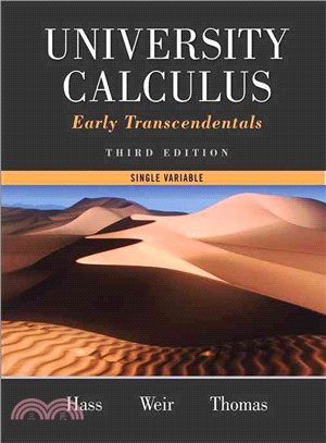 University Calculus ─ Early Transcendentals, Single Variable