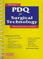 Mosby's PDQ for Surgical Technology ─ Necessary Facts at Hand
