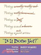 Is It Done Yet?: Teaching Adolescents the Art of Revision