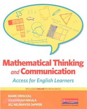 Mathematical Thinking and Communication ─ Access for English Learners