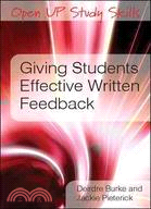 GIVING STUDENTS EFFECTIVE WRITTEN, SC
