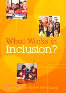 What works in inclusion? /