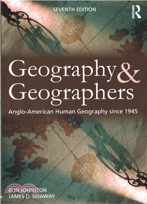 Geography and Geographers ─ Anglo-American Human Geography Since 1945